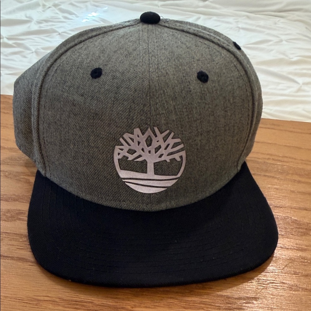 Timberland Two-Tone Gray and Black Hat